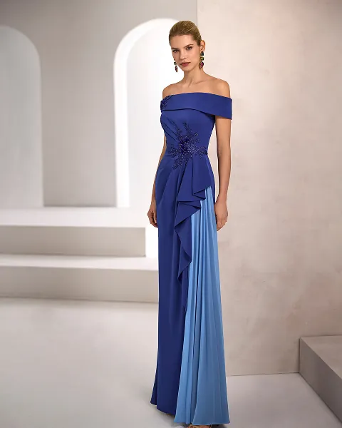 Vestidos de invitada azules