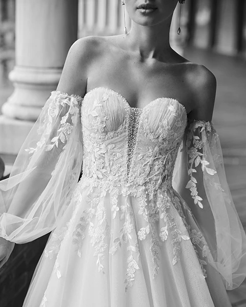 Vestidos con escote corazón