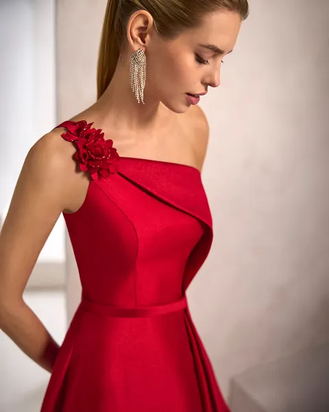 Vestidos de invitada rojos